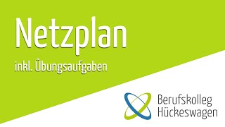 Netzplan einfach erklärt  Erstellen freier Puffer Gesamtpuffer kritischer Pfad Beispiel Übung [upl. by Simsar]