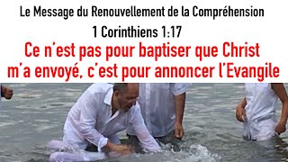 Fr Armando Ce n’est pas pour baptiser que Christ m’a envoyé  Renouvellement de la Compréhension [upl. by Painter]