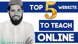 Top 5 Website to Teach Online  Online Teaching Website [upl. by Cran672]