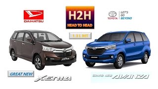 H2H 49 Great New Daihatsu Xenia vs Grand New Toyota Avanza [upl. by Eseeryt]