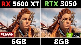 RX 5600 XT VS RTX 3050  BENCHMARK TEST IN 15 GAMES [upl. by Ddej]