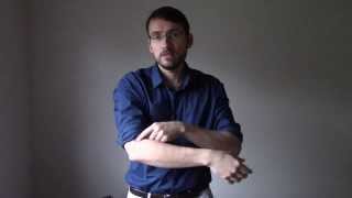 Selfmassage for tennis elbow outer elbow pain [upl. by Grosberg30]