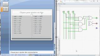 Synthèse de circuit et code de Gray avec Logisim [upl. by Eillo845]