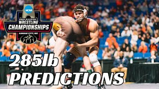 285lb Predictions  2024 NCAA Wrestling Championships [upl. by Hobbs]