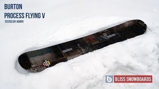 Burton Process Flying V 2015 Snowboard Review By Harry At Bliss Snowboards [upl. by Marvin960]