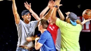 Tim McGraw Trick Shots  Dude Perfect [upl. by Nerdna]