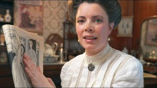 Back to the Hair Parlour  ASMR Edwardian Roleplay shampoo brushing haircut hairstyling amp brows [upl. by Selry339]