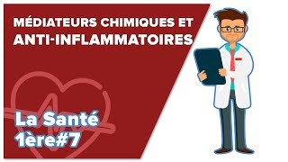 Immunité innée 3  Médiateurs Chimiques et Antiinflammatoires  SVT  SANTÉ 1ère spé 7  Mathrix [upl. by Polak685]