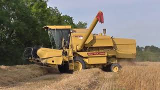 Harvest 2017 New Holland Clayson 8060 [upl. by Enilorac]