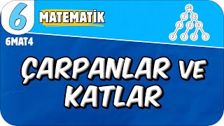 Çarpanlar ve Katlar 📘 6MAT4 2025LGS [upl. by Abehsile]