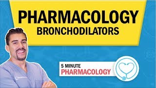 Pharmacology  Bronchodilators  Respiratory Drugs nursing RN PN NCLEX [upl. by Nesahc]