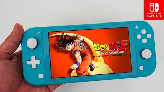 Dragon Ball Z Kakarot  A New Power Awakens Set Nintendo Switch LITE Gameplay and Unboxing [upl. by Amor]