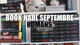 Book Haul Septembre  Romans [upl. by Mellie]