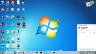 How to Create a WiFi Hotspot with Windows 7 [upl. by Wes]