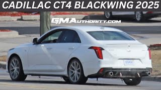 2025 cadillac Ct4 Blackwing ReviewInteriorExteriorFirst LookFeaturesPriceAbd Cars Review 2024 [upl. by Eeldarb]