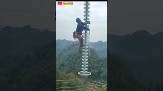 Glass insulator का क्या काम होता है shorts reels ytshorts [upl. by Ainevuol569]