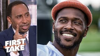 Antonio Browns antics would get most players kicked out of the NFL  Stephen A  First Take [upl. by Anneh]