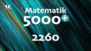 Matematik 5000 1c 2260 matte 1c [upl. by Kissel194]