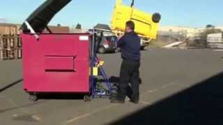 How to use the Nifty Lift Wheelie Bin Tipper [upl. by Atinra]