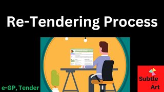 ReTendering Process কিভাবে eGP তে ReTender করবেন Subtle Art eGP Tender [upl. by Yasmar]