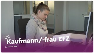 Apprentissage de Employée de commerce CFC chez ESB [upl. by Megen]