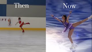 Russian Figure Skaters Then vs Now figureskating edit [upl. by Anelas446]