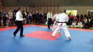 Renshi Kym Ireland  AMAC Full Contact Karate Dubbo 2014 [upl. by Bright]