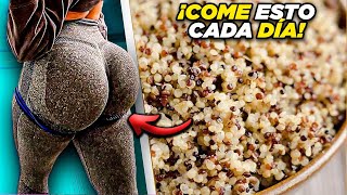 😱Qué COMER para 🌽 GLÚTEOS y PIERNAS GRANDES ✅7 alimentos CLAVE [upl. by Attej]