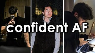 how to be confident AF as a guy [upl. by Eillat]