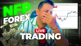 Live Trading NFP FOREX MAROC [upl. by Eetnwahs]