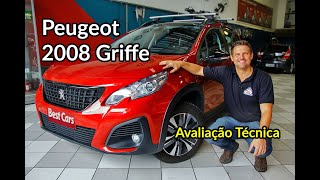 Peugeot 2008 Griffe avaliação técnica depois de teste de 30 dias  Avaliação  Best Cars [upl. by Annahsad612]