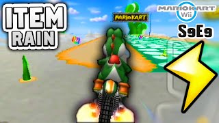 Mario Kart Wii  ITEM RAIN Lightning Cup Challenge [upl. by Anana]