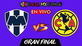 MONTERREY VS AMERICA FEMENIL EN VIVO  FINAL LIGA BBVA MX FEMENIL CLAUSURA 2024  DONDE VER EN VIVO [upl. by Pengelly752]