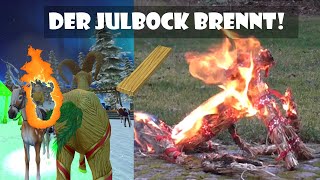 Der Julbock BRETT  Julbock verbrennen in Reallife [upl. by Dahaf123]