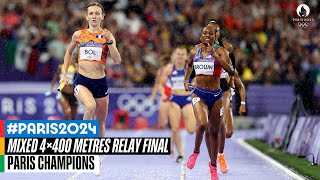 Mixed 4×400 metres relay Final  Paris Champions [upl. by Naid717]