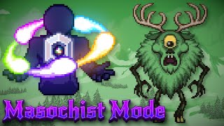 How to beat Deerclops in Masochist Mode with ALL CLASSES Terraria Fargos Mod [upl. by Garrik]