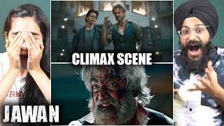 JAWAN MASS CLIMAX SCENE REACTION  SHAH RUKH KHAN  VIJAY SETUPATHI [upl. by Llerraf]