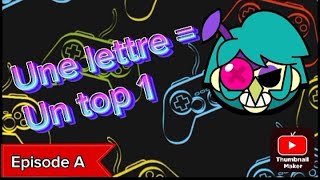 Une lettre  Un top 1 episode A [upl. by Owades]