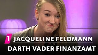 Jacqueline Feldmann Darth Vader Finanzamt  1LIVE Generation Gag [upl. by Kaz]