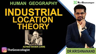 Industrial Location Theory  Least Cost Theory  Weber UPSC [upl. by Raymond]