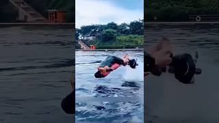 Epic Diving In Flyboarding Ride youtube youtubeshorts shorts short dance music remix love [upl. by Yhtac]