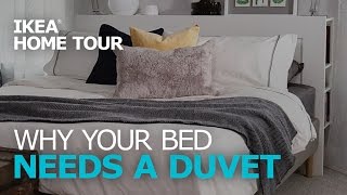 Duvet Covers amp Bedding Ideas – IKEA Home Tour [upl. by Okimat463]