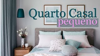 Como Decorar Quarto Casal Pequeno  Por Maryane Nunes [upl. by Harcourt]