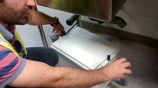 Under Sink Grease Trap  Kessel Germany Maintenance amp Info  Sheraton Doha QATAR  0097444644914 [upl. by Eseuqram123]