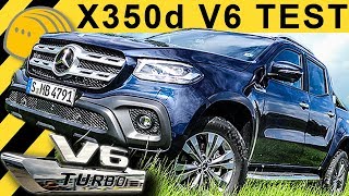 XKlasse X350d V6 TEST amp Fahrbericht  258 PS amp 550Nm  MERCEDES X Klasse  Amarok V6 Gegner [upl. by Ainod]