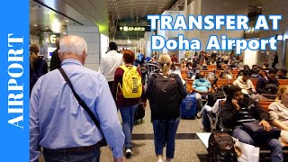 FLIGHT TRANSFER AT DOHA Airport  Connection Flight at Hamad International  December 2022 [upl. by Lucias]