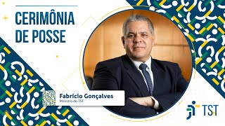 Solenidade de Posse do Ministro do Fabrício Gonçalves  TST [upl. by Ennaitak6]