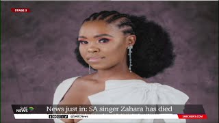 Tributes pour in as singer Zahara passes away [upl. by Collen]