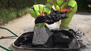 Pothole Repair in Kent  How To [upl. by Elrae]