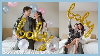 Were having a BABY Pregnancy Announcement Photoshoot  The Herberts [upl. by Adnofal]